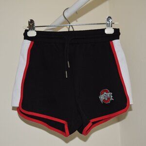 Hype And Vice Ohio State Black Retro Mini Shorts - Size Small